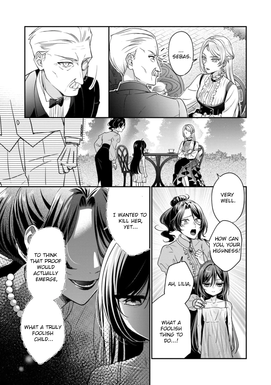 The Duke's Daughter Who Was Condemned Is Reborn as the Child of the Final Boss Queen Chapter 1 - . Page 27
